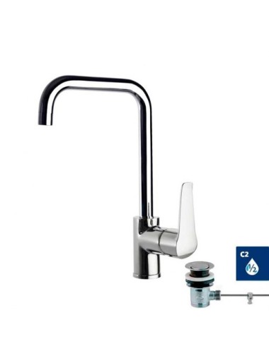 6411 VA(1167) CROMO LAVABO...